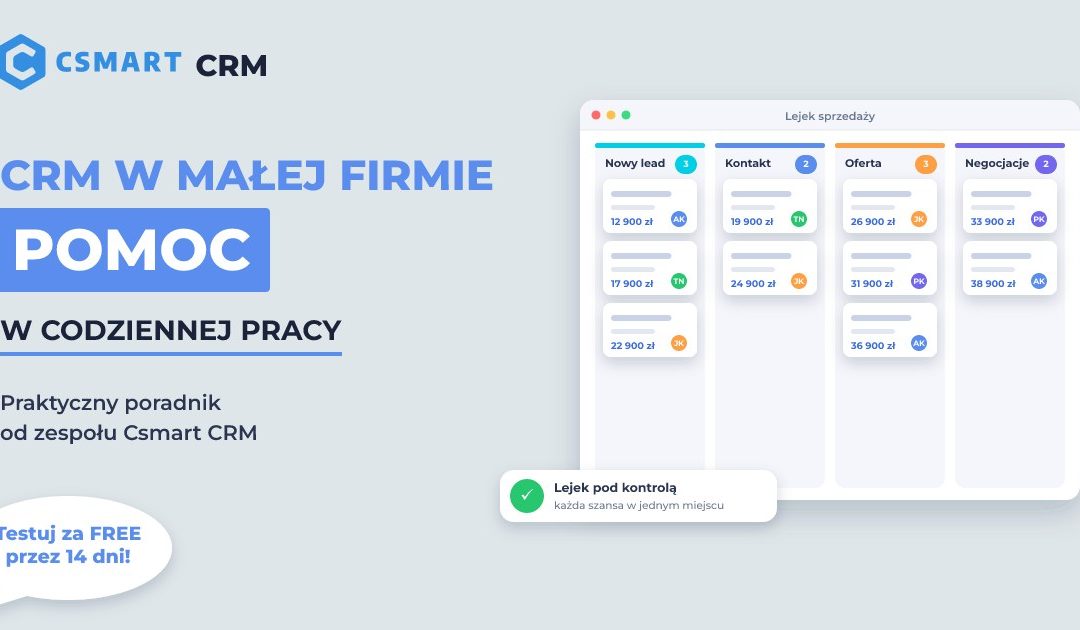 CRM w małej firmie – w czym może pomóc?