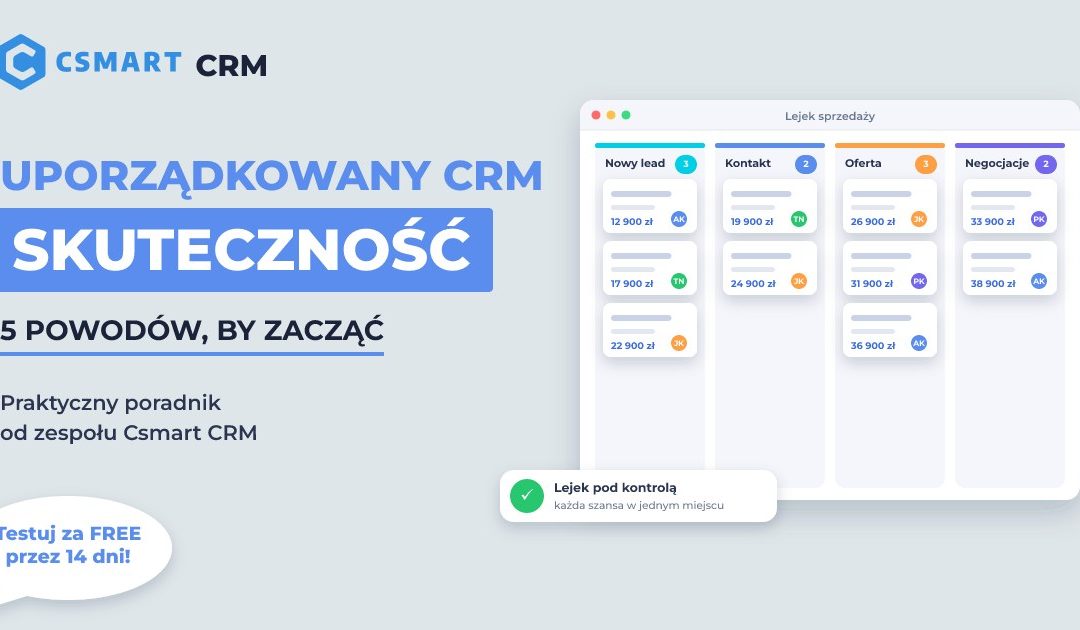Jak uporządkowany CRM zwiększa skuteczność sprzedaży – 5 powodów, dla których warto korzystać z MetaSales