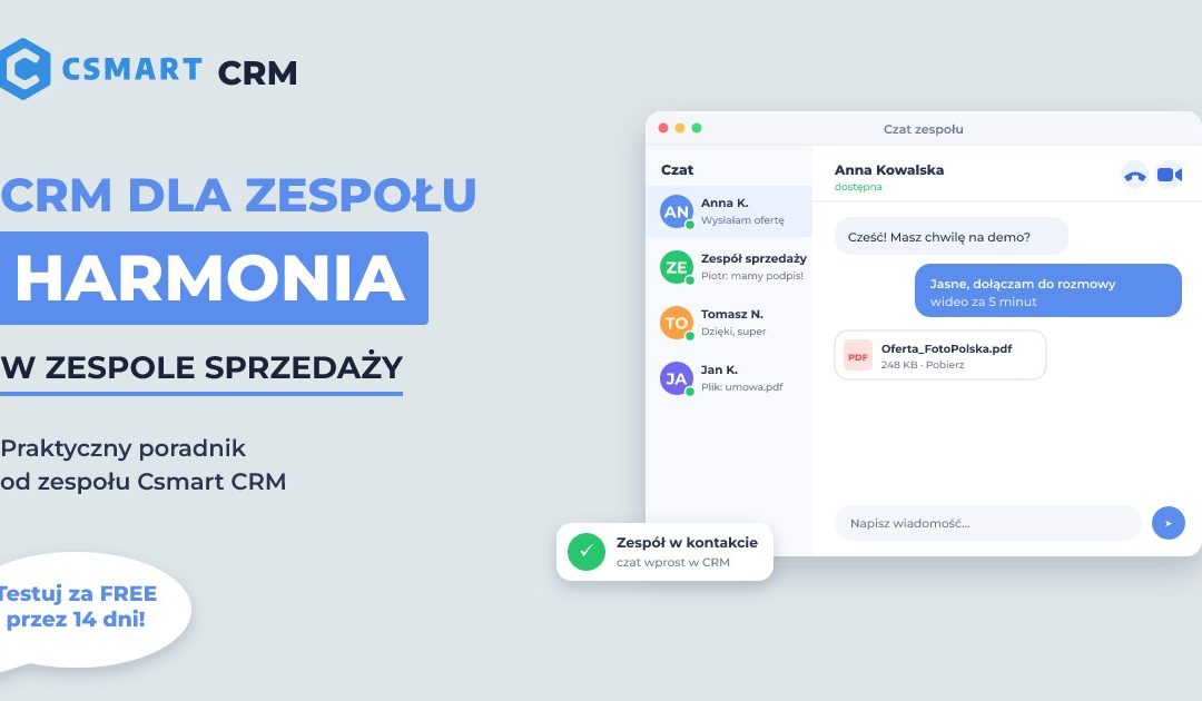 CRM dla Zespołu Sprzedażowego – Jak Wdrożyć Harmonię