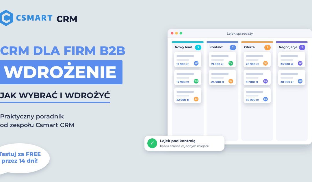 CRM dla Małej Firmy B2B – Jak Wybrać i Wdrożyć